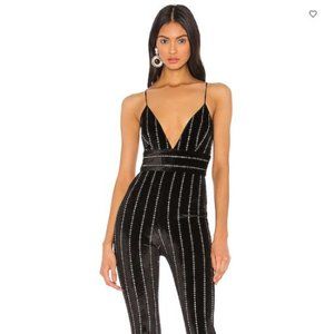 Superdown Deep V Jumpsuit